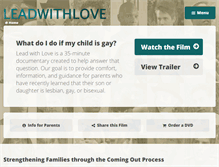 Tablet Screenshot of leadwithlovefilm.com